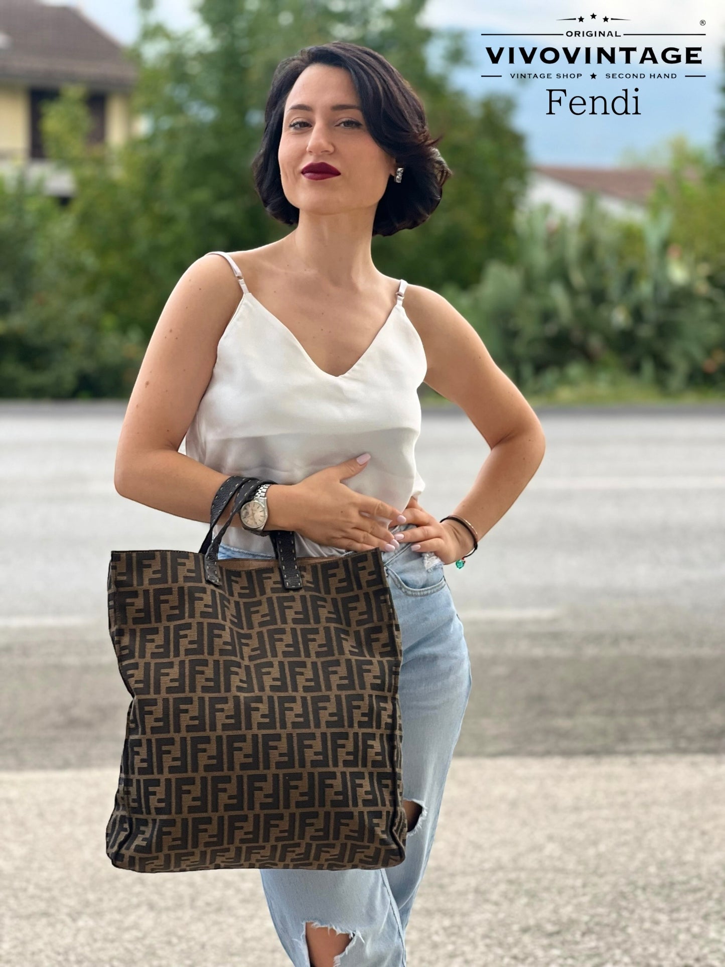 Sac Plat Fendi