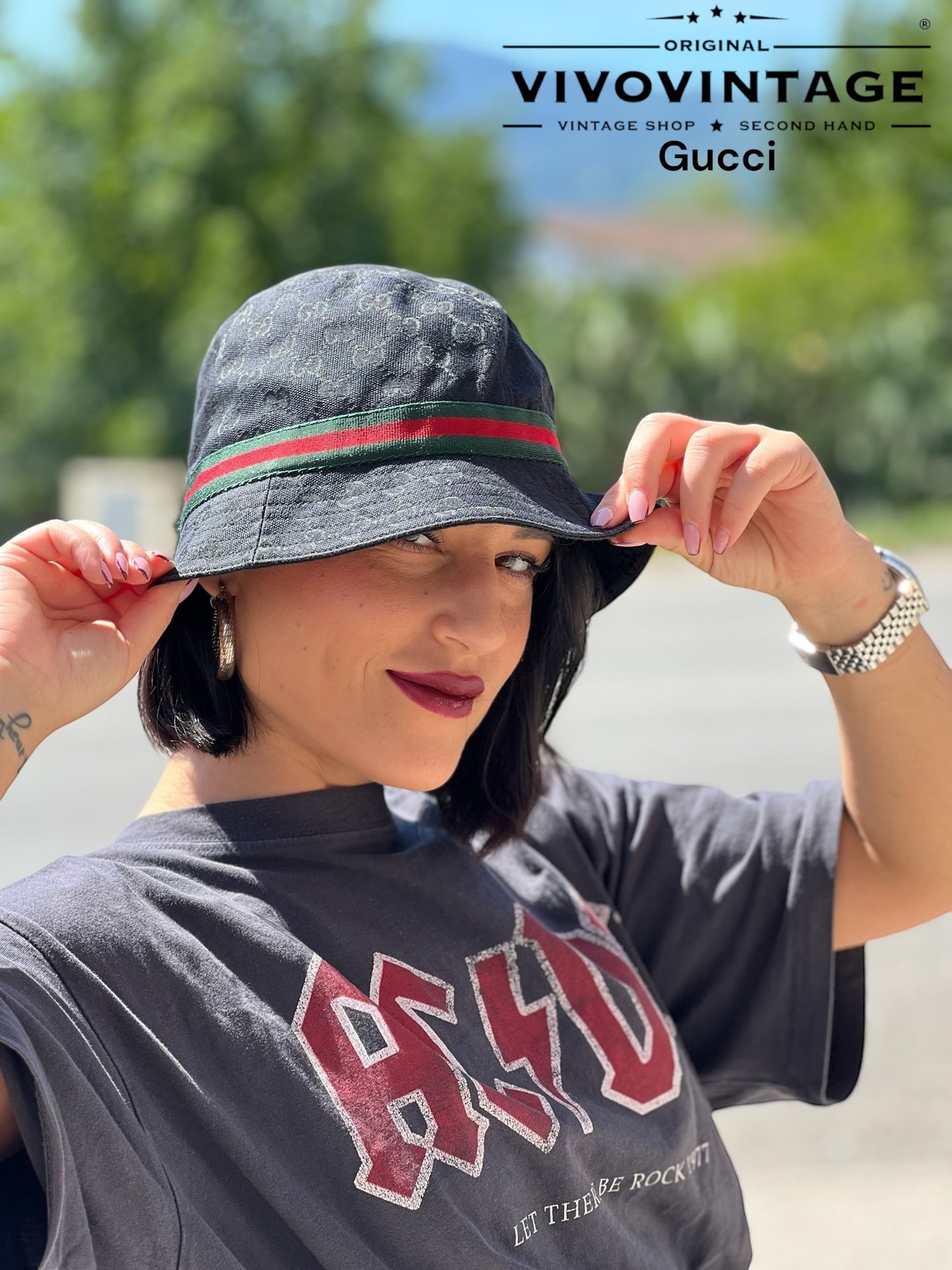 Cappello Gucci GG tg XS – Vivo Vintage - Main Image