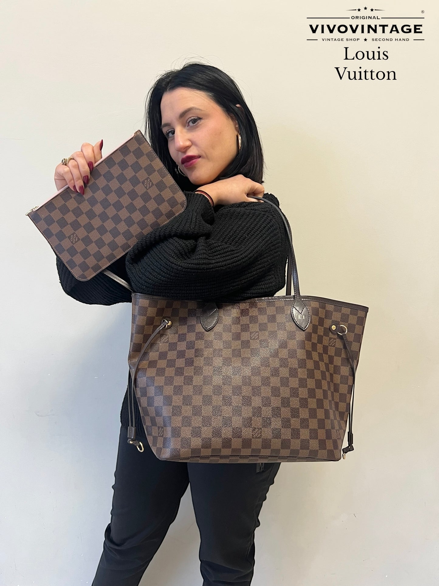 LV Neverfull MM personalizzata