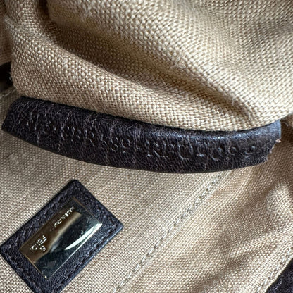 interni Borsa Fendi Spy in tessuto trama Zucca 