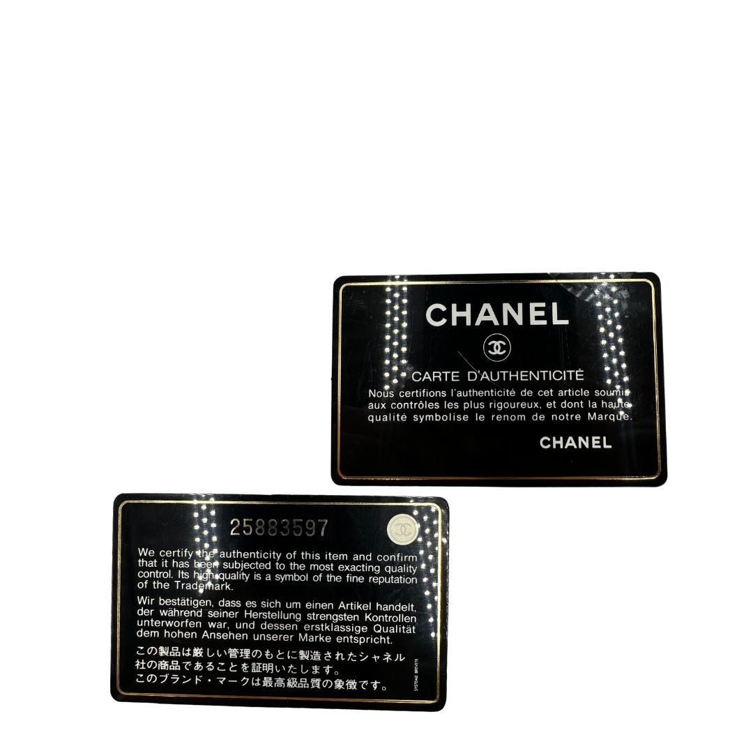 Borsa Chanel Small Gabrielle in pelle blu
