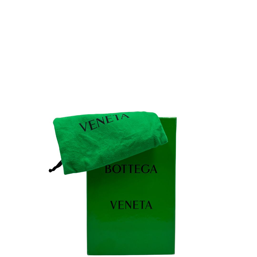 Tracolla Bottega Veneta verde (pelle, verde) – foto 8 di 11