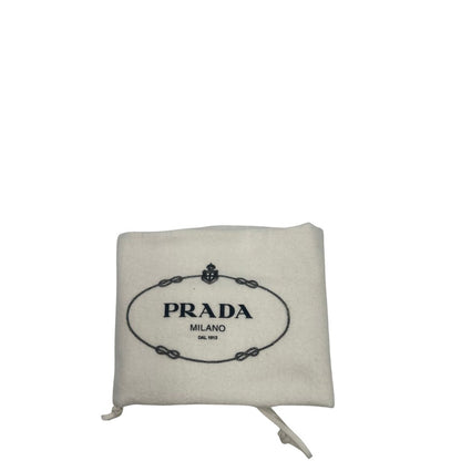 dustbag Borsa Prada in nylon color blu petrolio, finiture in pelle saffiano tono su tono e hardware dorato, di lusso, originale, ottime condizioni, usata