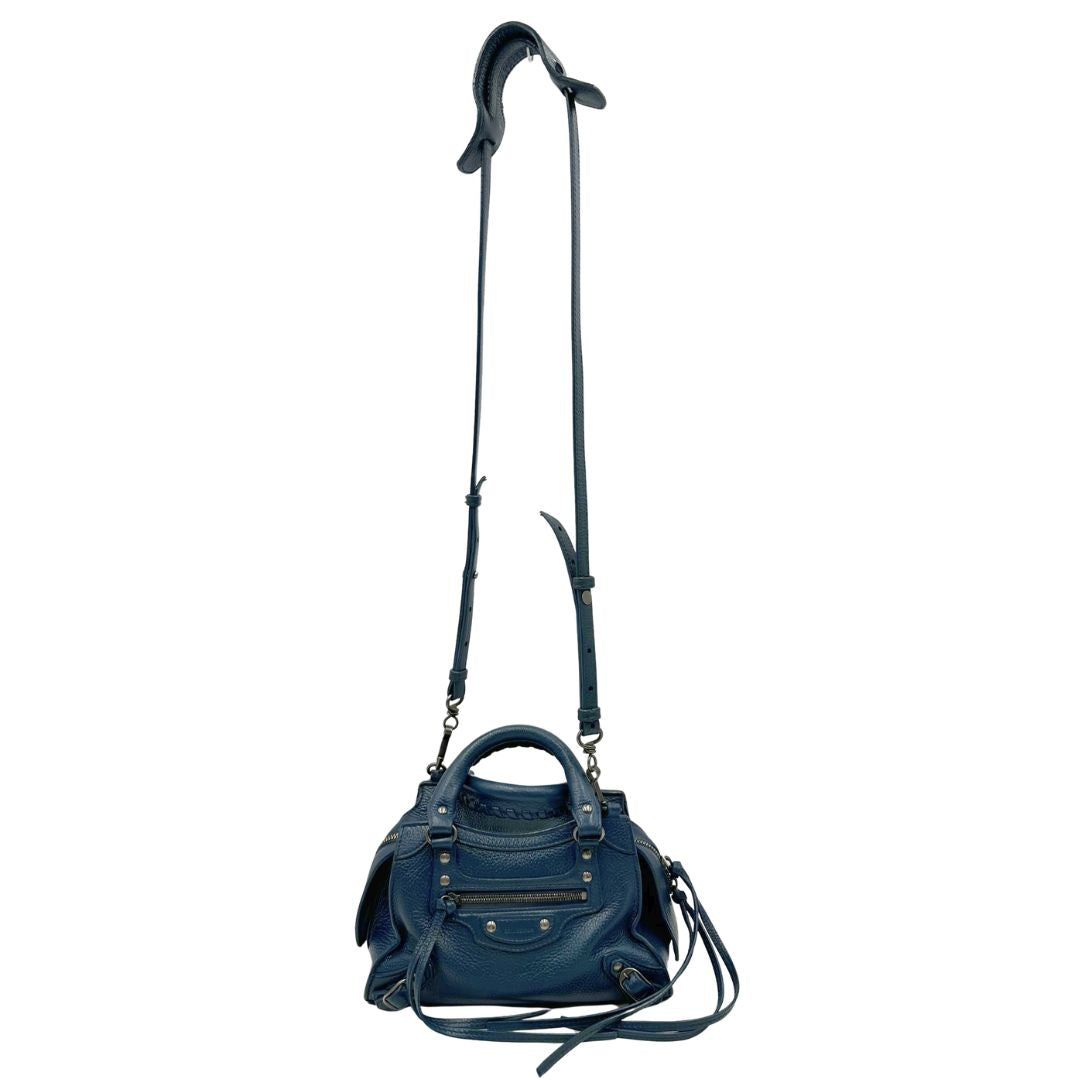 Mini Neo Classic City Balenciaga blu