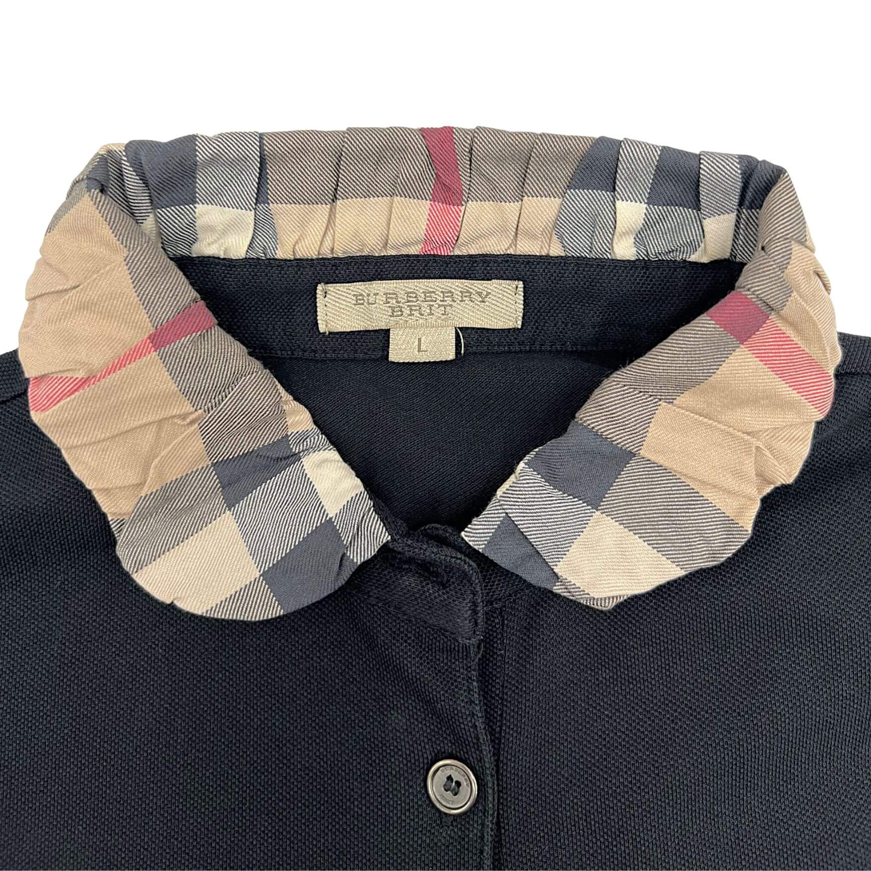 Polo burberry hotsell uomo nera