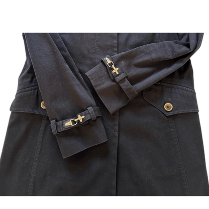 Schwarzer Fay-Trenchcoat