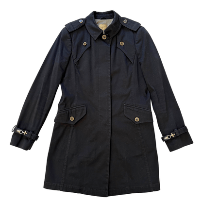 Schwarzer Fay-Trenchcoat