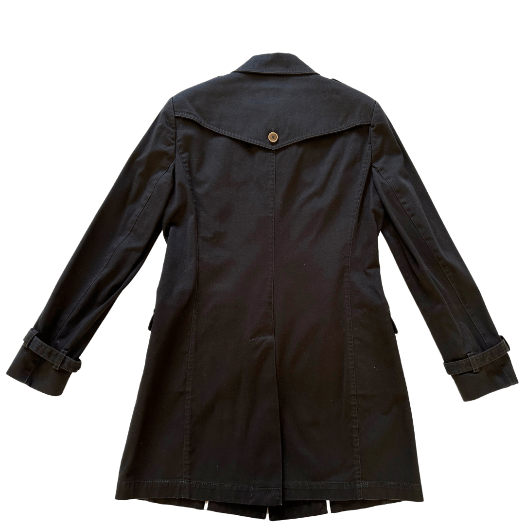 Schwarzer Fay-Trenchcoat