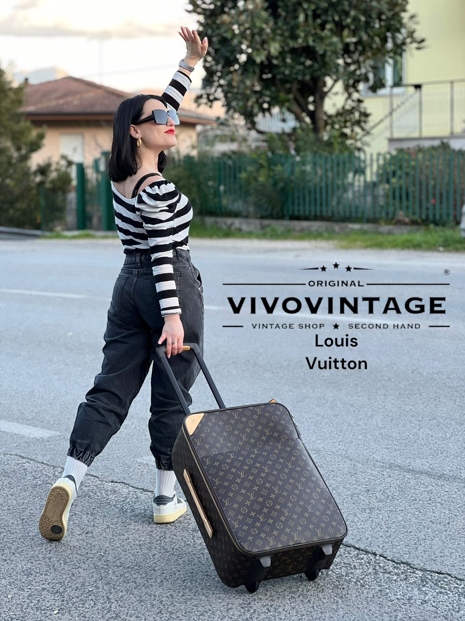 Valigia louis vuitton bagaglio clearance a mano