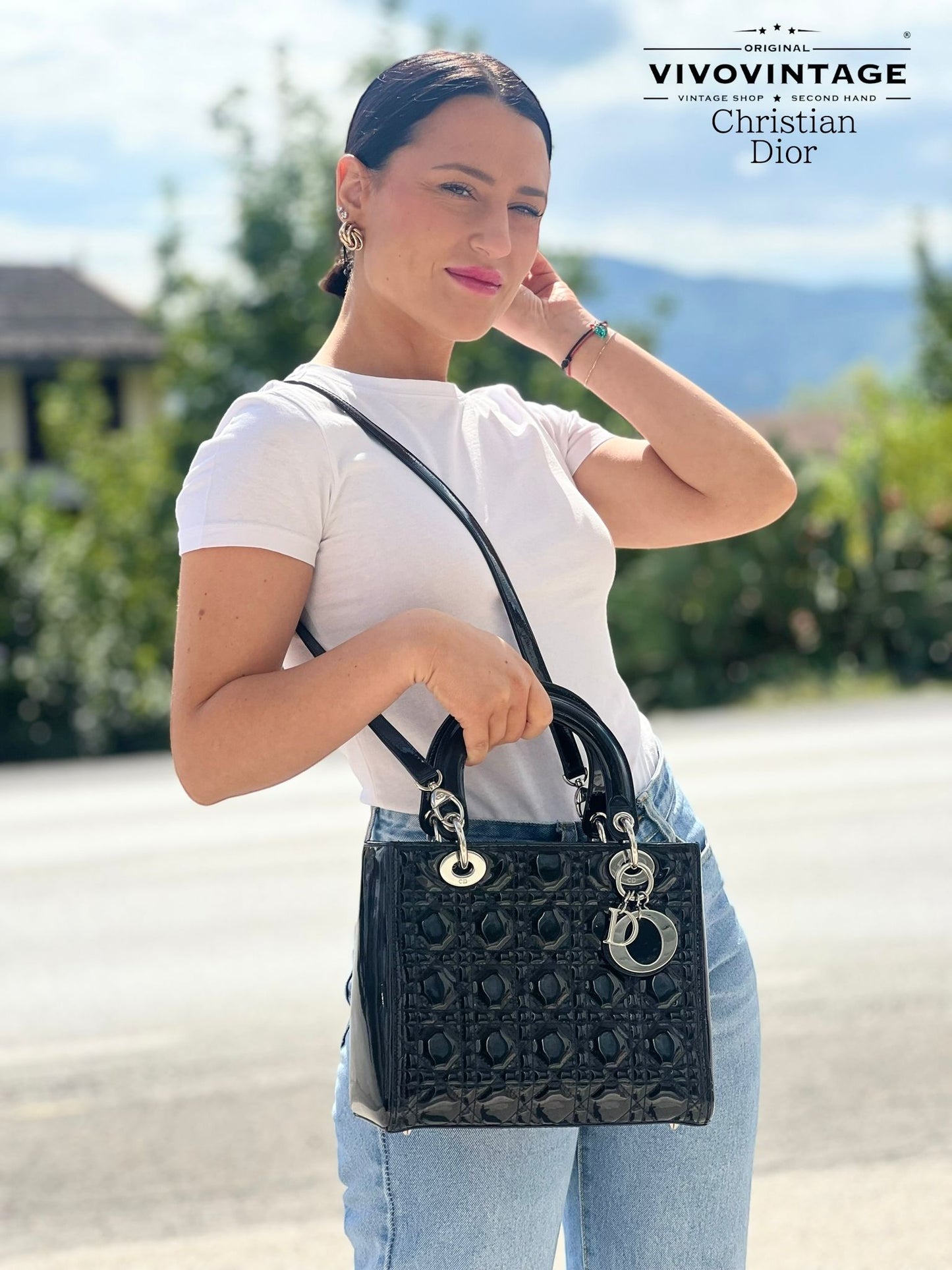 Borsa Lady Dior Media