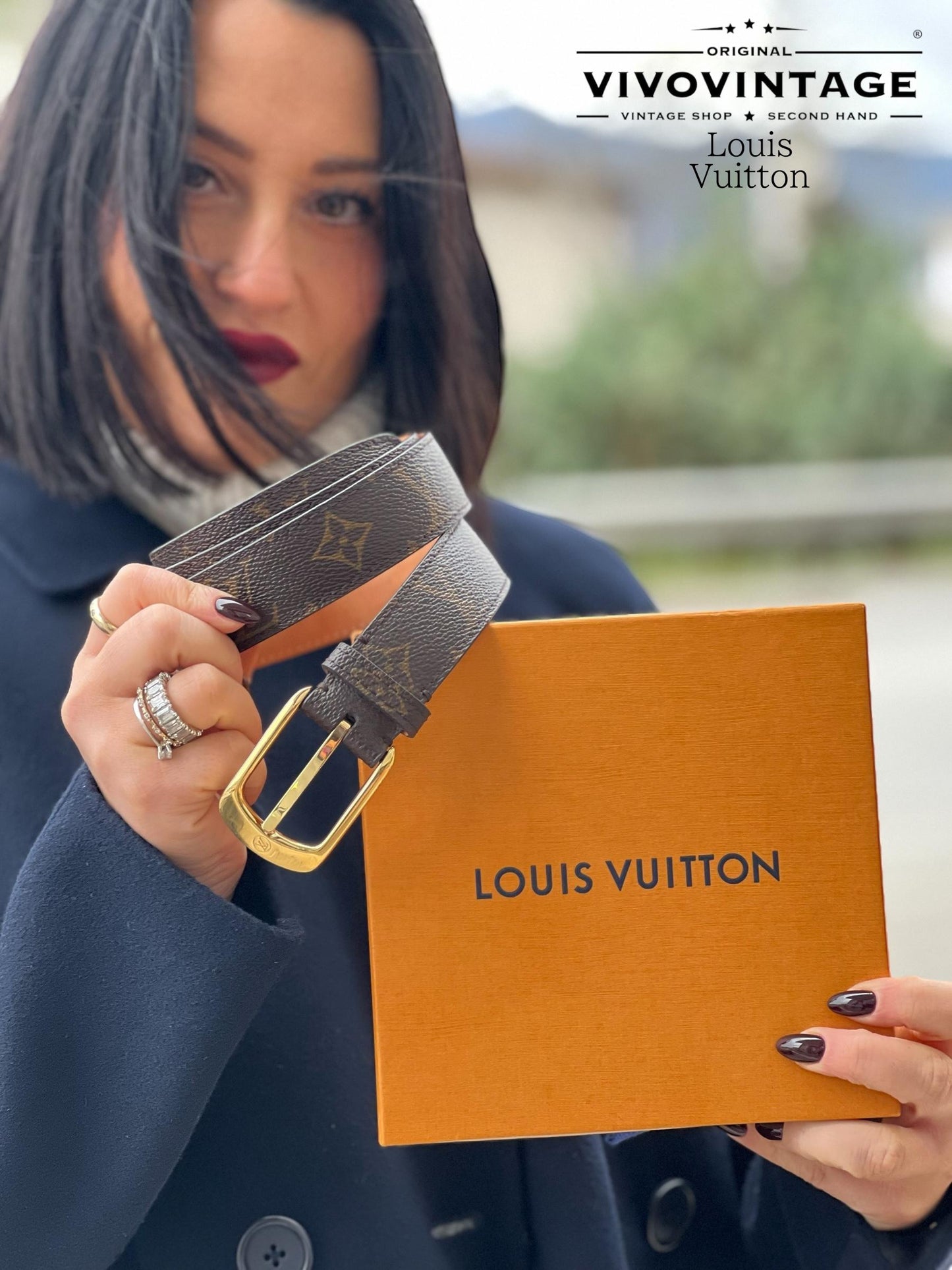 Cinta Louis Vuitton Tg 54