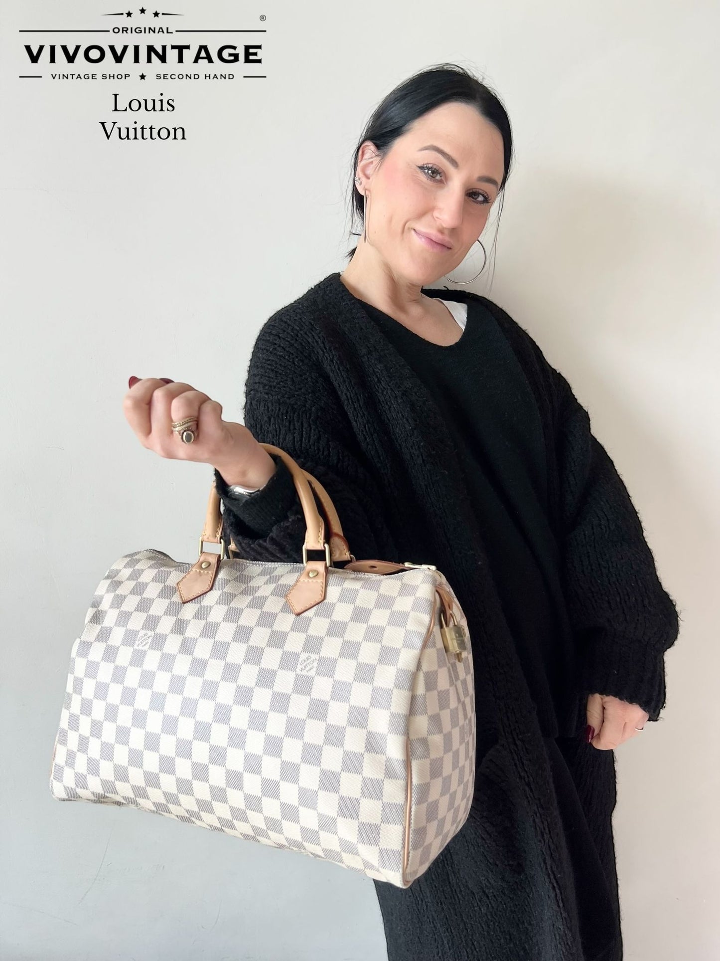 Speedy 35 Damier Azur