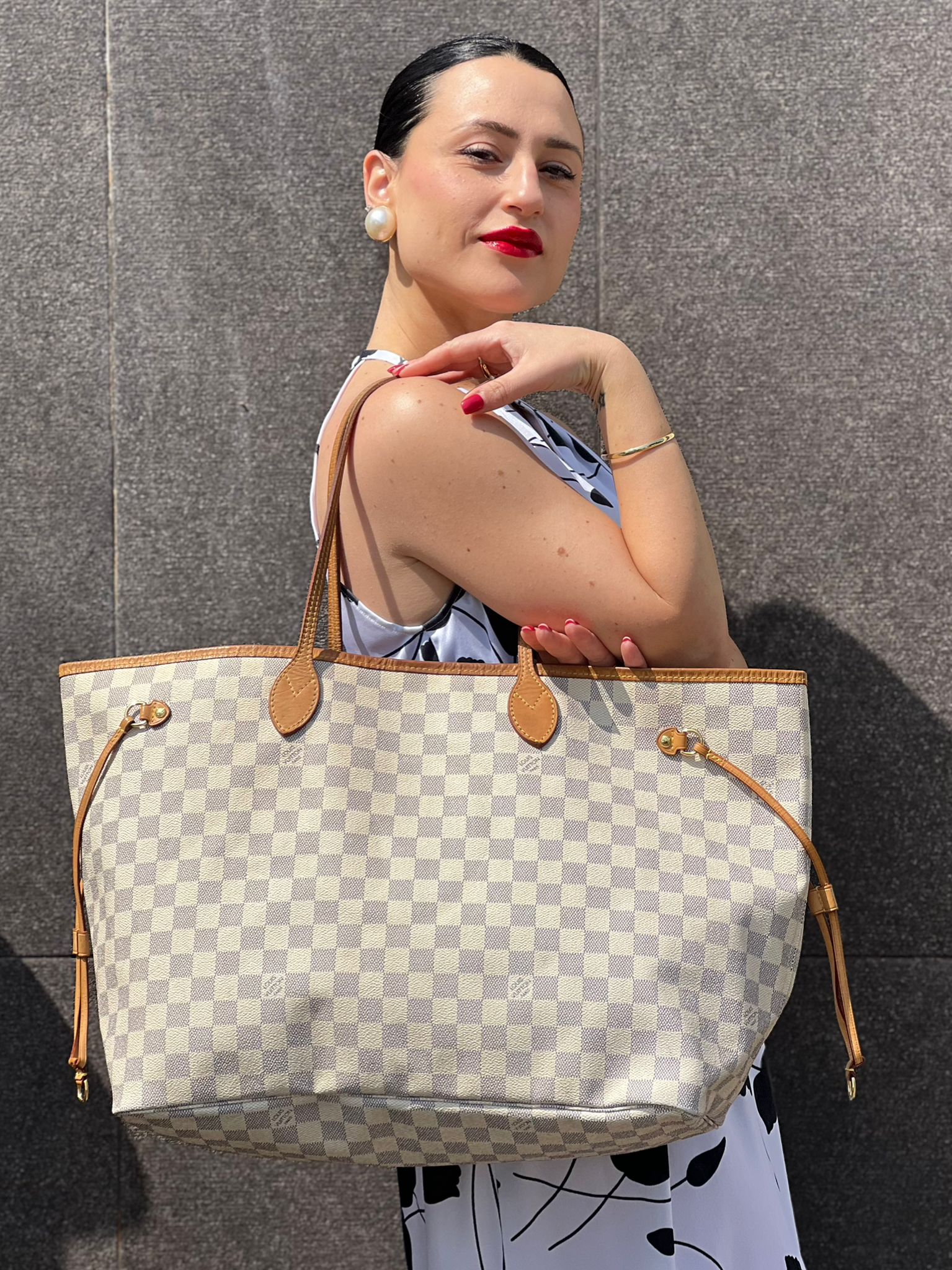 Vuitton Neverfull Gm Louis Vuitton Spalla Borsa Louis Vuitton