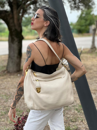 Shopper Prada bianca