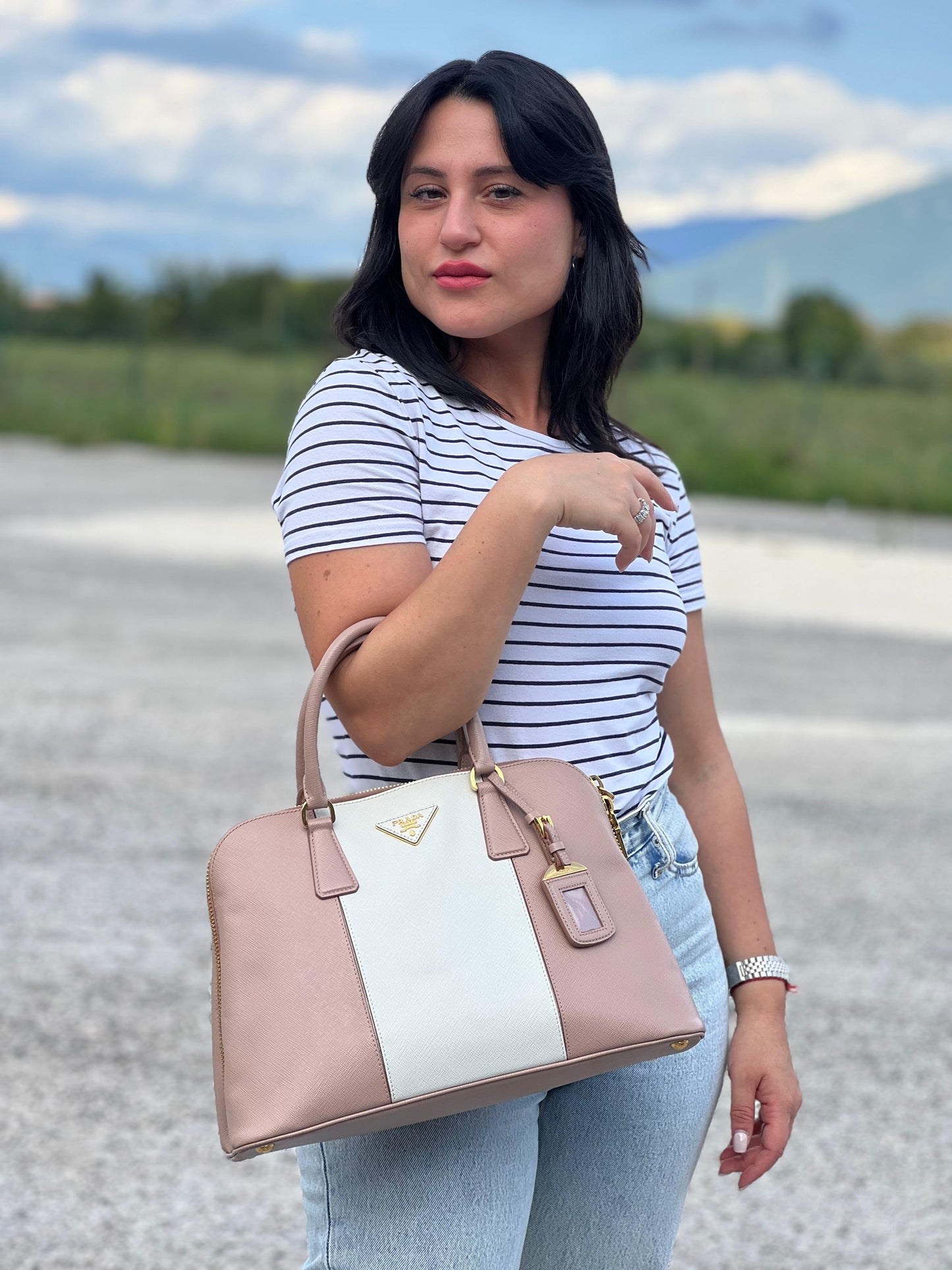 Borsa Promenade Prada