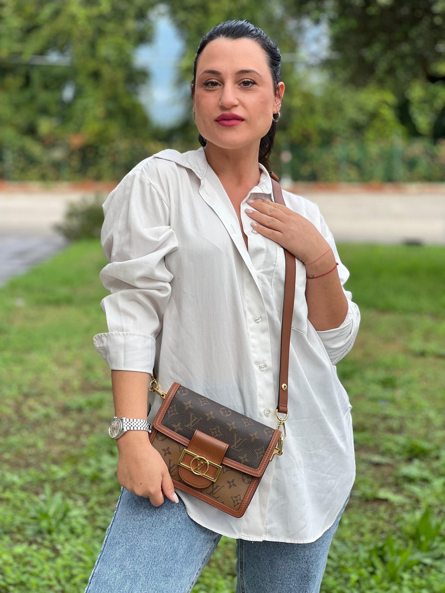 Borsa Dauphine Mini Louis Vuitton