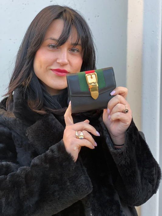 Portafoglio Sylvie Gucci
