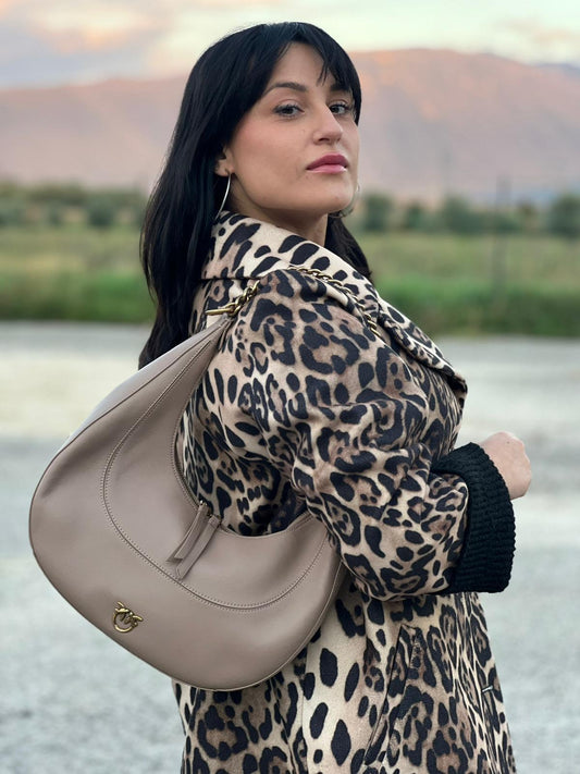 Pinko Brioche Hobo Classic