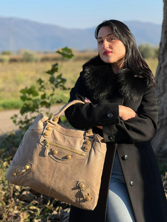 Borsa Balenciaga beige