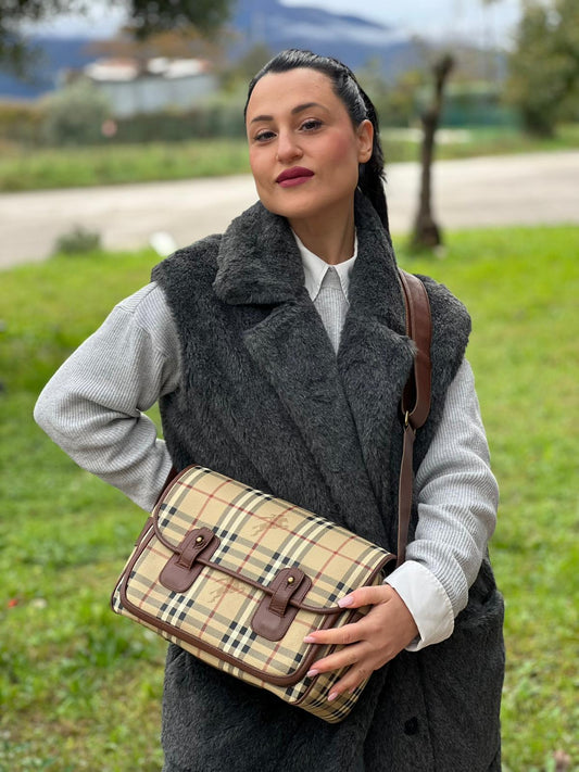 Cartella Burberry tartan