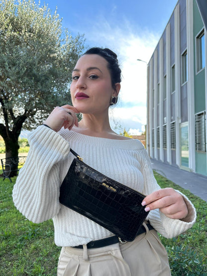 Pochette Miu Miu cocco