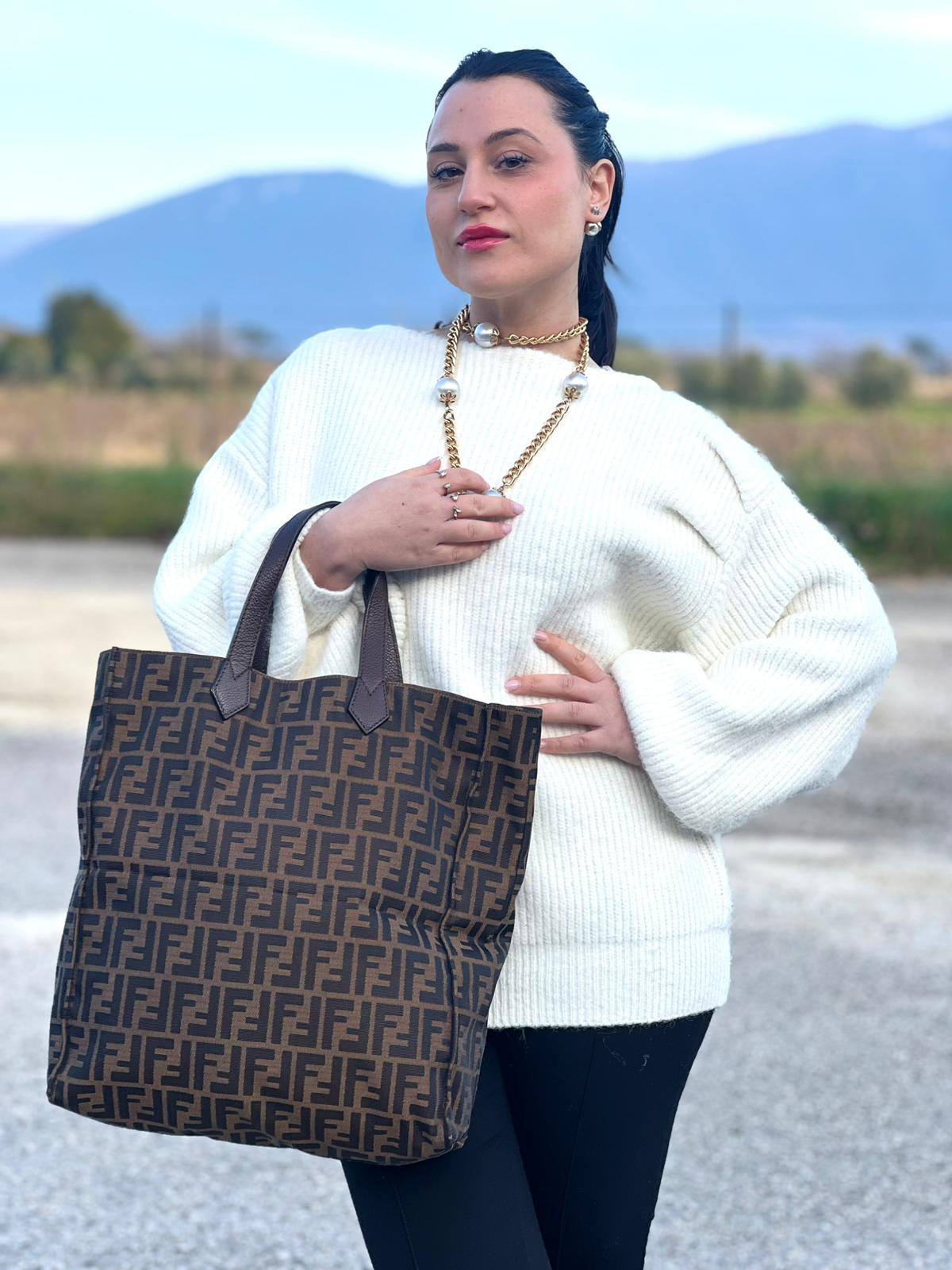 Sac Plat Fendi Zucca
