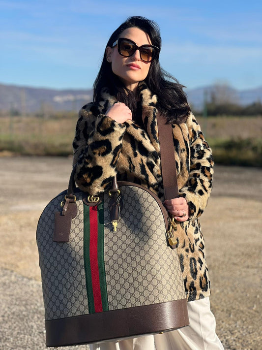 Borsone Gucci Savoy Bowling Bag Ophidia