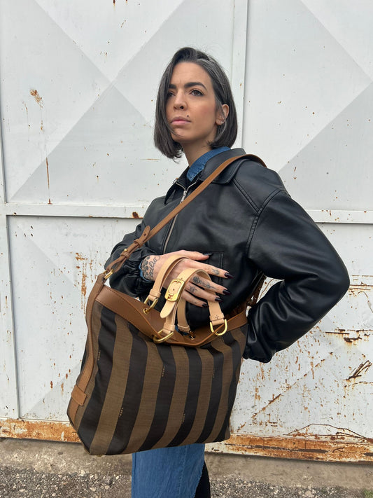 Borsa Tote Pequin Fendi