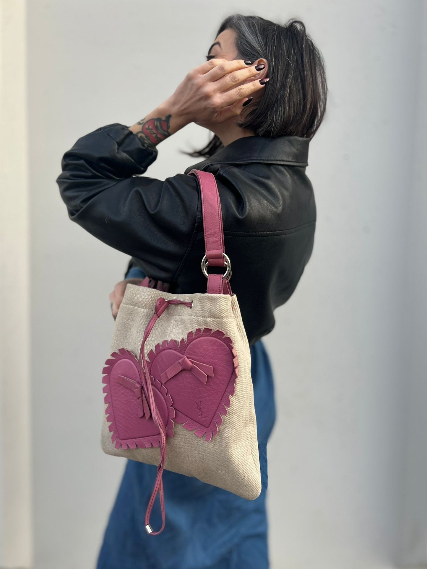 Tote Saint Laurent Heart