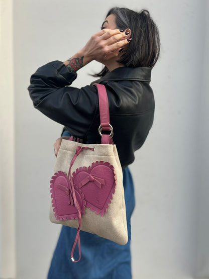 Tote Saint Laurent Heart