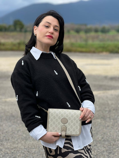 Tracolla Gucci  GG Supreme