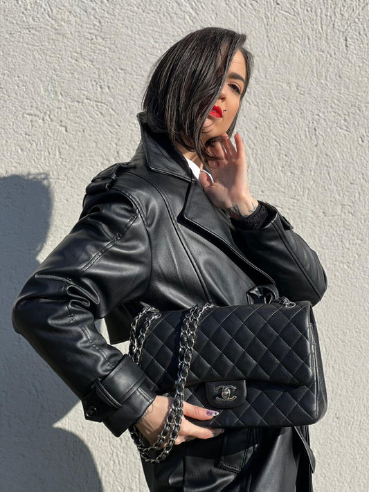 Borsa Chanel Timeless Classique nera