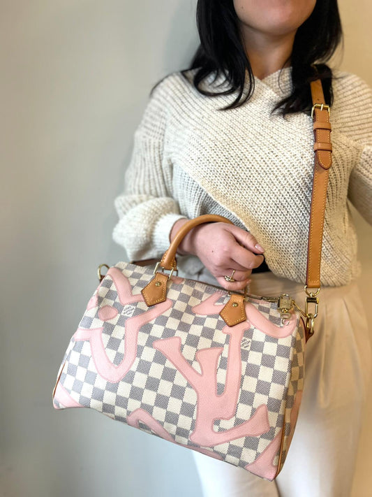 Speedy Bandoulière Tahitienne 30 Limited Edition L.V.