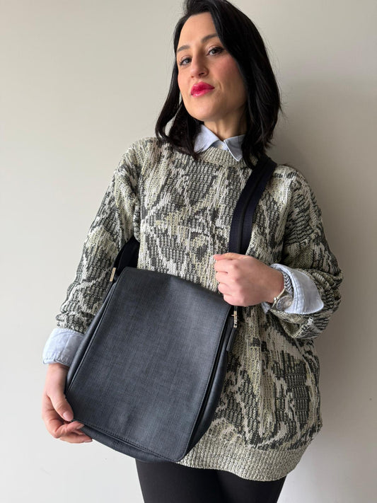 Tracolla Fendi Zucca blu