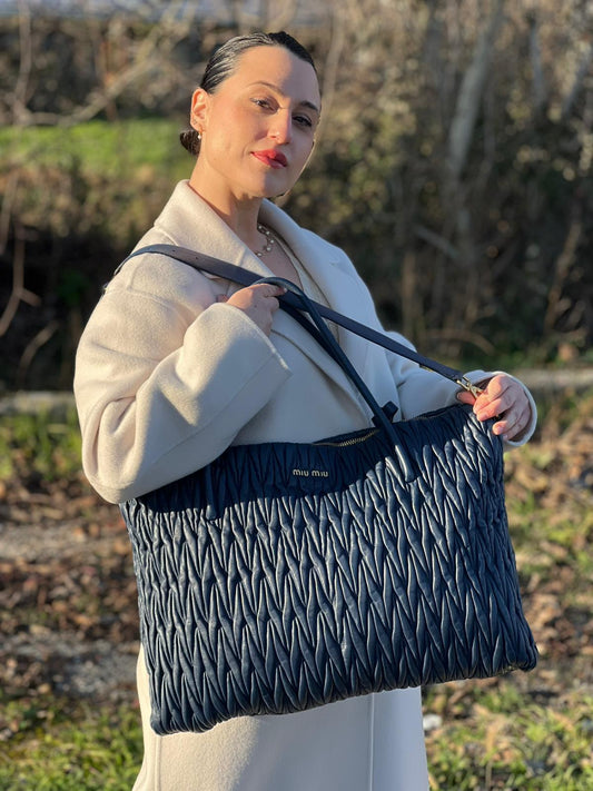 Shopper Miu Miu matelassé