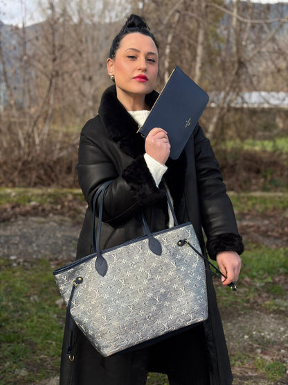 Neverfull MM Monoglam Louis Vuitton