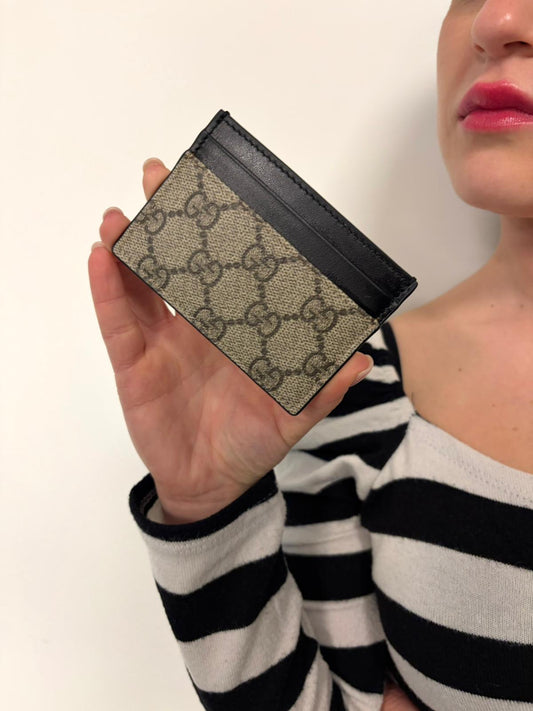Portacarte Gucci GG Supreme