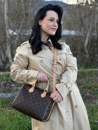 Speedy 30 Bandoulière Louis Vuitton monogram marrone