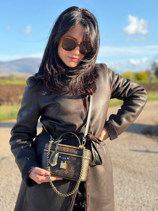 Vanity PM Louis Vuitton marrone