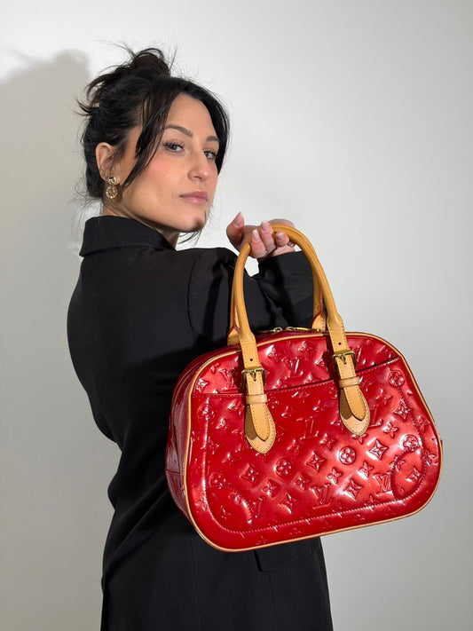 Bauletto Summit Drive Louis Vuitton rosso