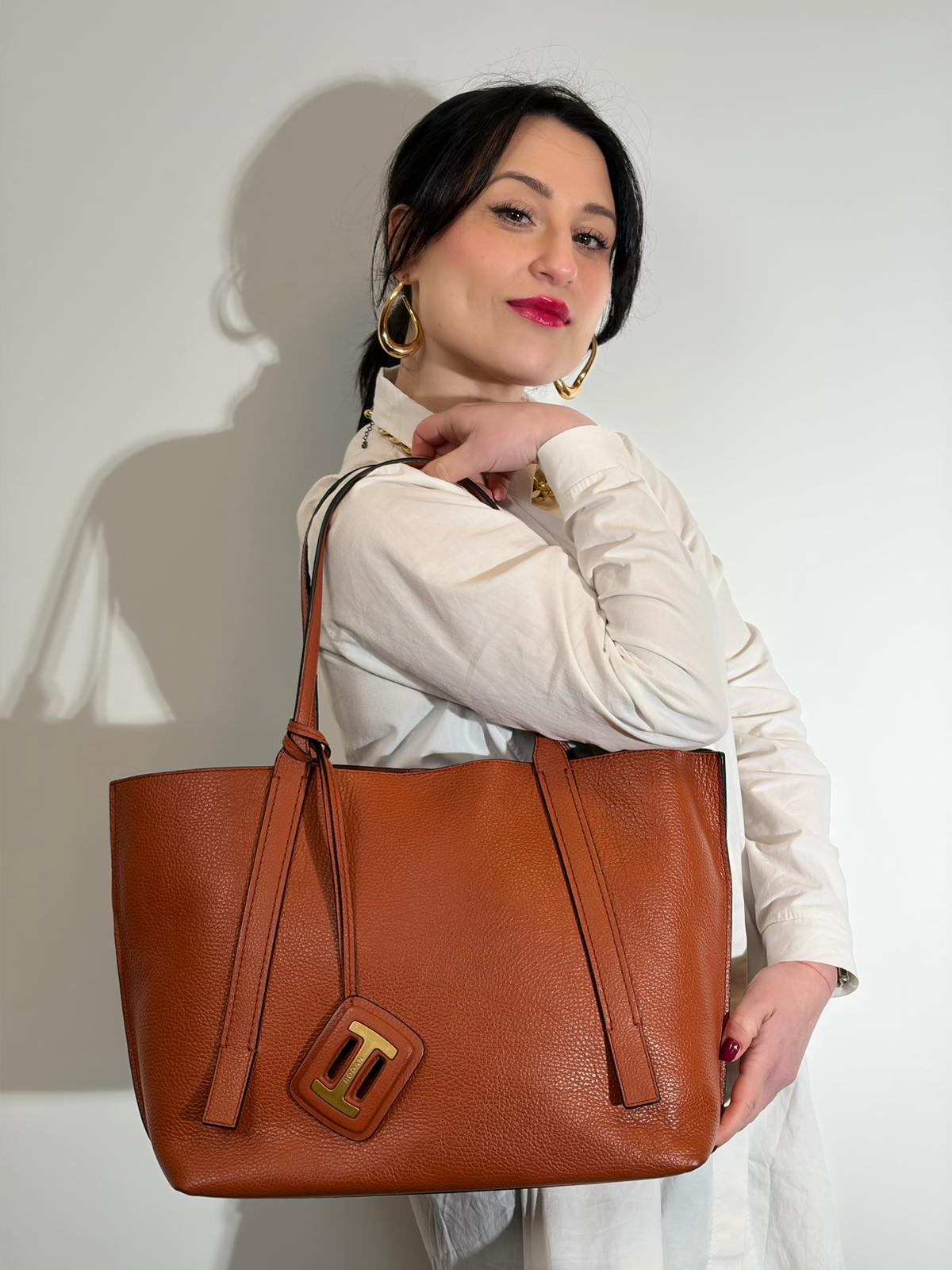Shopping H-Bag Hogan cognac