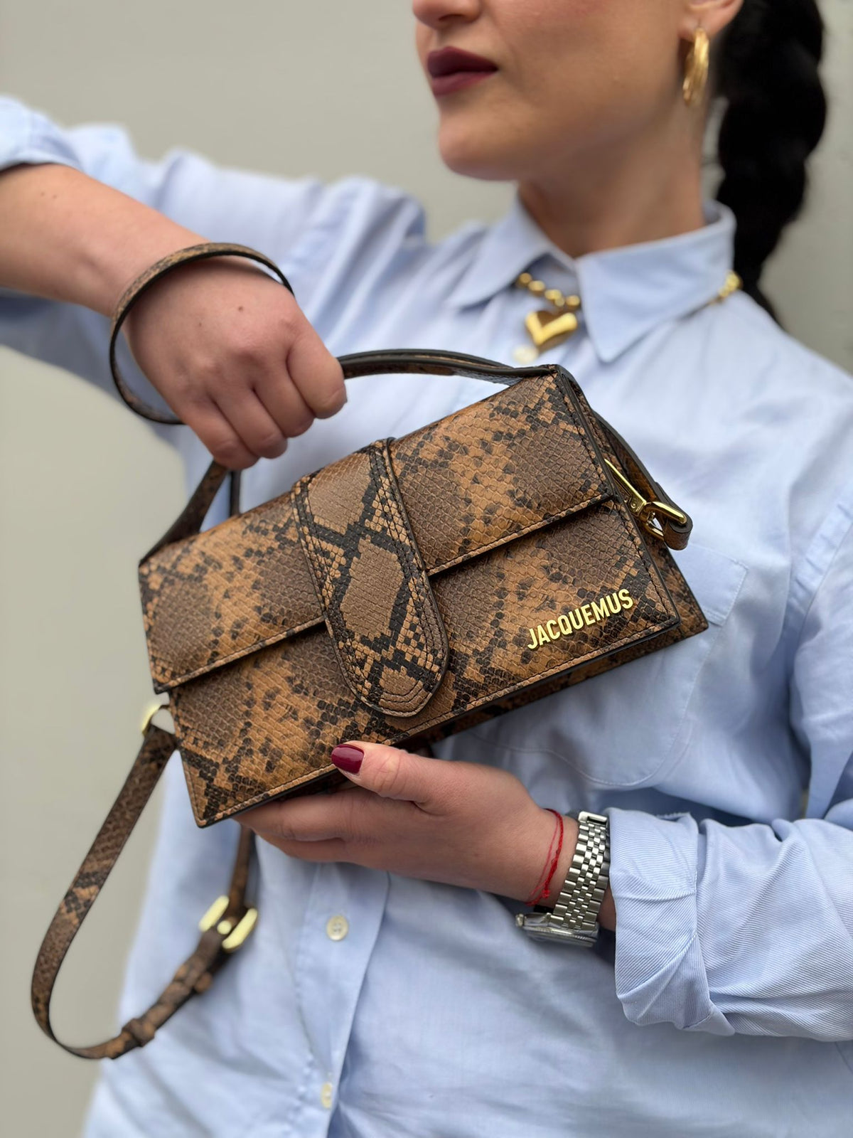 Le Grand Bambino Jacquemus animalier
