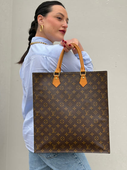 Sac Plat Louis Vuitton marrone