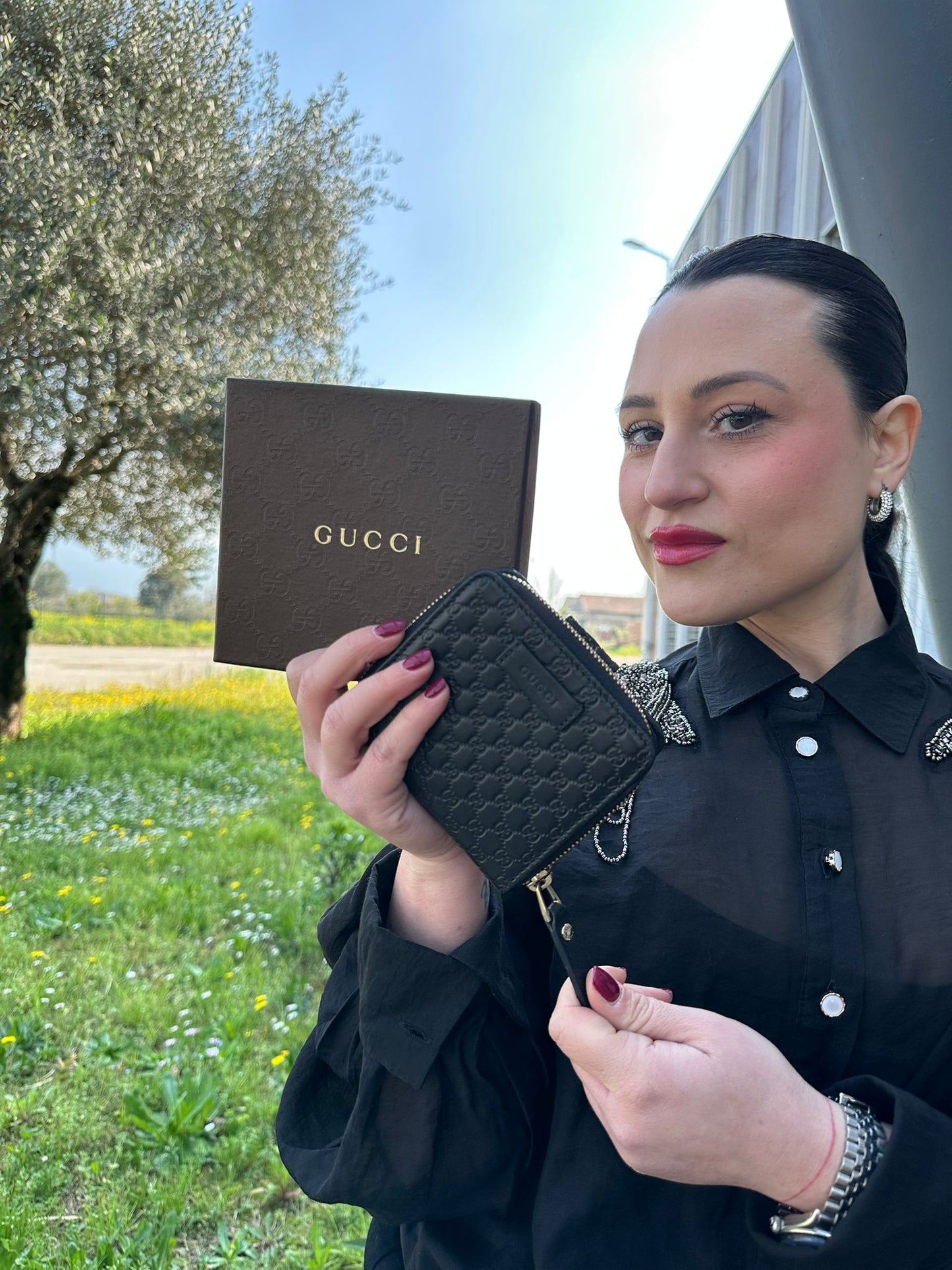 Portafoglio Gucci microgucissima