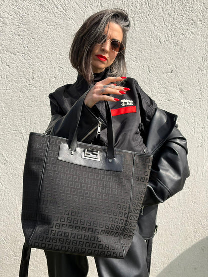 Tote Fendi zucchino nera