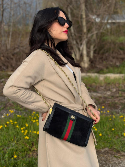 Borsa Gucci Ophidia Web nera