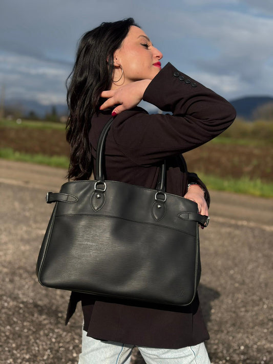 Borsa Passy Epi nera Louis Vuitton