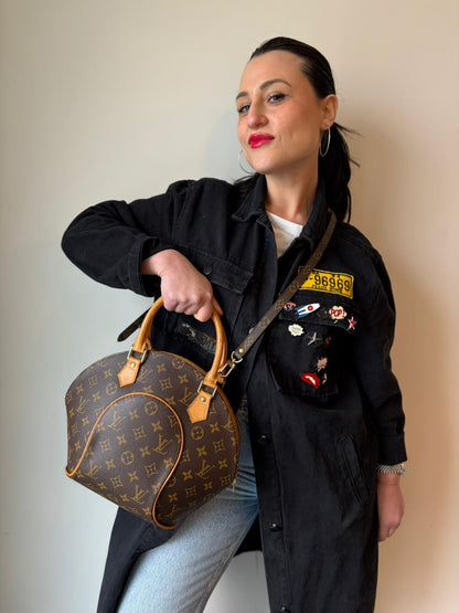 Borsa Ellipse PM Louis Vuitton marrone