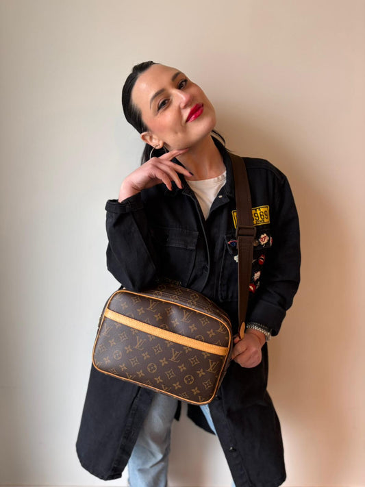 Reporter PM Louis Vuitton monogram