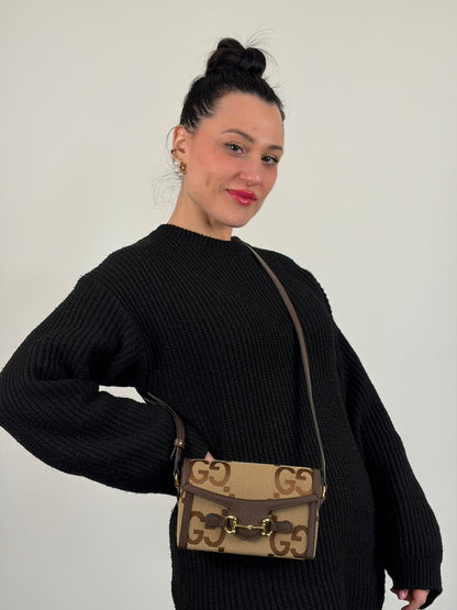 Borsa Gucci Horsebit 1955 Jumbo